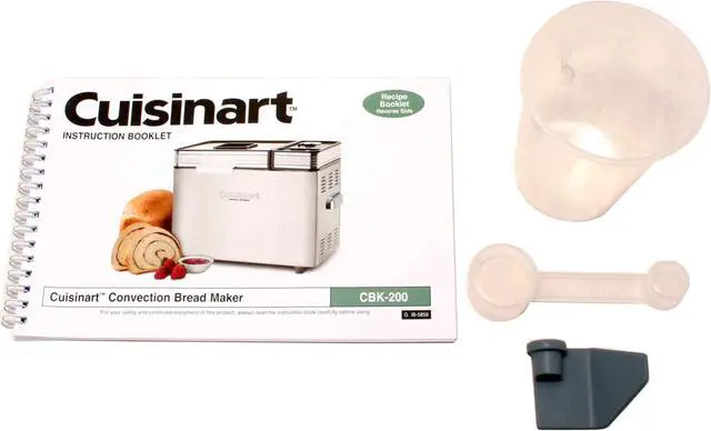 Alt view image 11 of 13 - Cuisinart CBK-200 2-Pound Convection Automatic Breadmaker