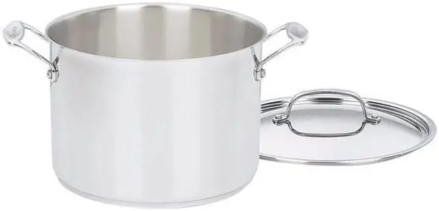 Alt view image 4 of 7 - Cuisinart 77-10 Chef's Classic Stainless 10-Piece Cookware Set
