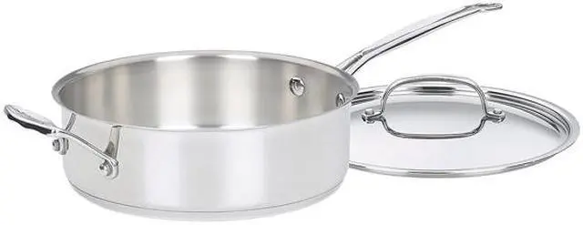 Alt view image 5 of 7 - Cuisinart 77-10 Chef's Classic Stainless 10-Piece Cookware Set