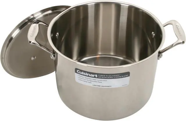Alt view image 3 of 8 - Cuisinart 7-Piece Chef's Classic Cookware Set