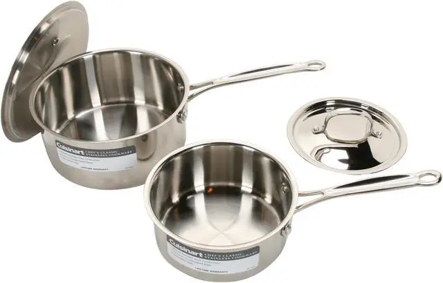 Alt view image 5 of 8 - Cuisinart 7-Piece Chef's Classic Cookware Set