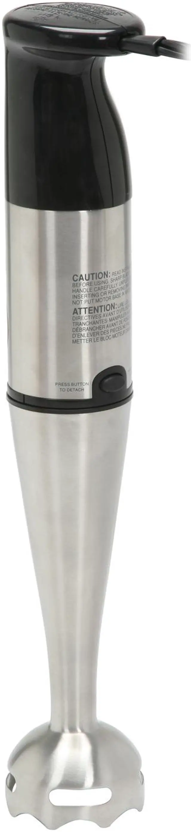 Alt view image 2 of 11 - Cuisinart CSB-77 Stainless Steel Smart Stick Hand Blender with Whisk and Chopper Attachments