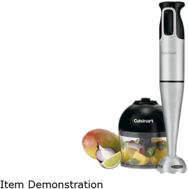 Alt view image 10 of 11 - Cuisinart CSB-77 Stainless Steel Smart Stick Hand Blender with Whisk and Chopper Attachments