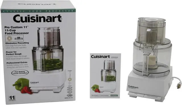 Alt view image 6 of 6 - Cuisinart DLC-8S White Pro Custom 11 Food Processor