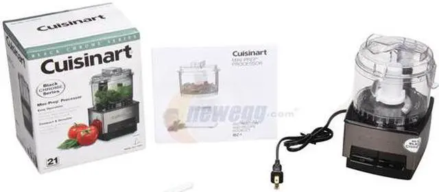 Alt view image 4 of 4 - Cuisinart DLC-1BCH Black & Chrome Mini-Prep Processor 2 Speeds