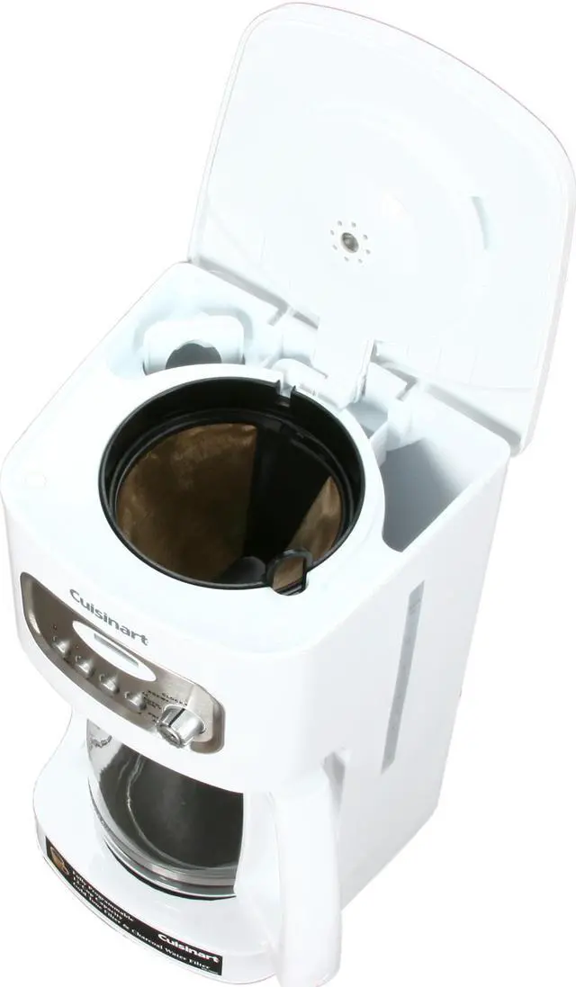 Alt view image 4 of 6 - Cuisinart DCC-1100 White 12-Cup Programmable Coffeemaker