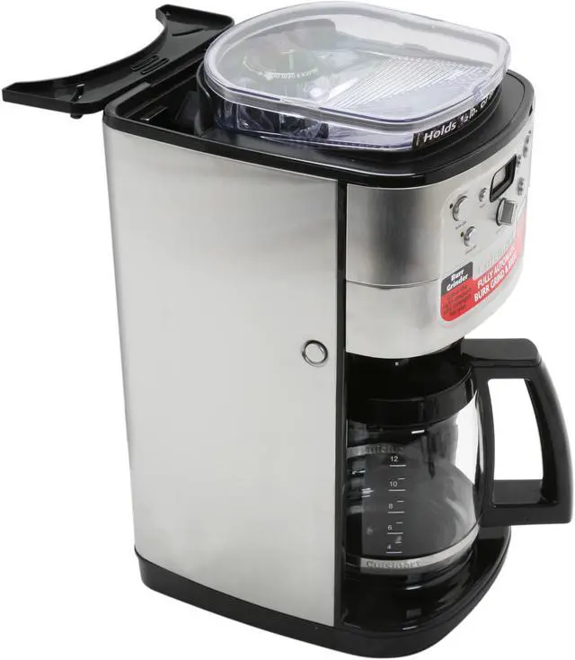 Alt view image 6 of 7 - Cuisinart DGB-700BC Chrome Grind & Brew 12-Cup Automatic Coffeemaker
