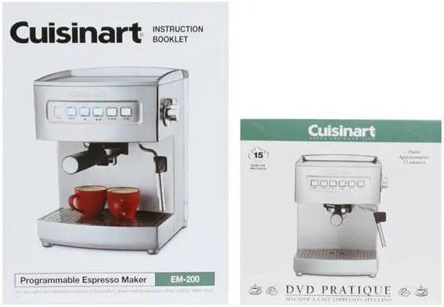 Alt view image 18 of 19 - Cuisinart Programmable Espresso Maker, Stainless Steel EM-200