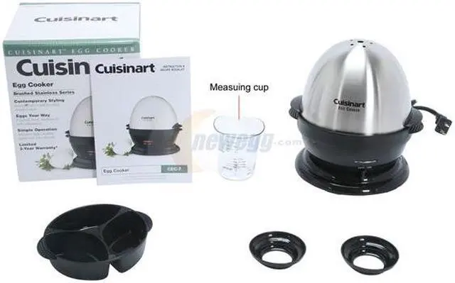 Alt view image 10 of 10 - Cuisinart CEC-7 Stainless Steel Egg Cooker