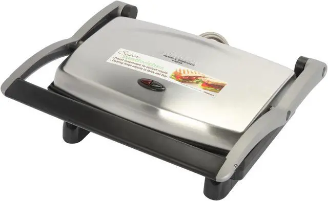 Alt view image 2 of 5 - Cuisinart GR-1 Stainless Steel Griddler Panini & Sandwich Press