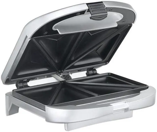 Alt view image 2 of 3 - Cuisinart WM-SW2 Dual-Sandwich Nonstick Electric Grill
