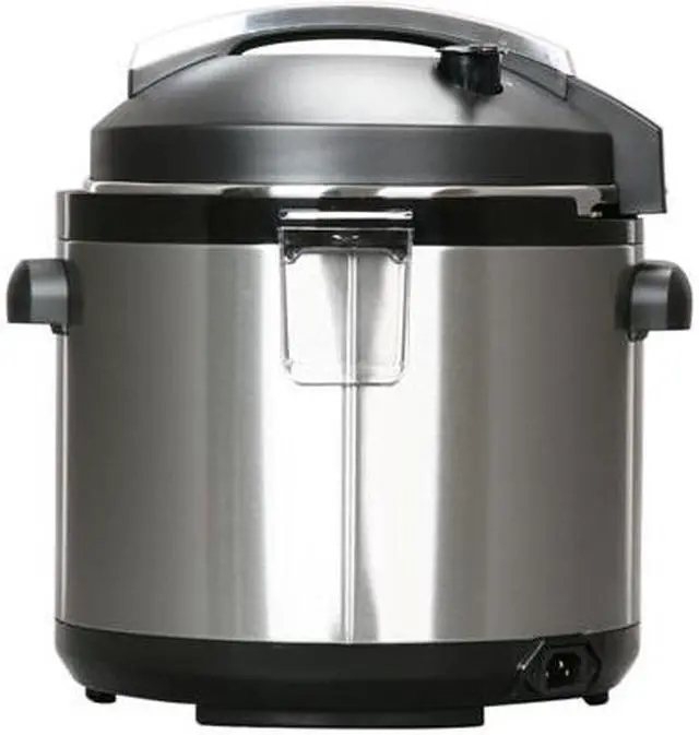 Alt view image 4 of 7 - Cuisinart CPC-600 1000-Watt 6-Quart Electric Pressure Cooker, Brushed Stainless and Matte Black