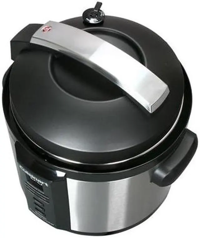 Alt view image 5 of 7 - Cuisinart CPC-600 1000-Watt 6-Quart Electric Pressure Cooker, Brushed Stainless and Matte Black