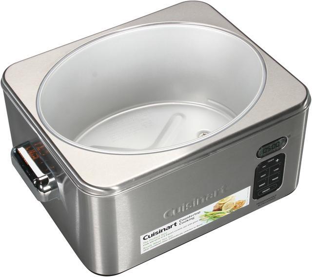 Alt view image 6 of 7 - Cuisinart PSC-650 Silver 6.5 Qt. 6.5-Quart Programmable Slow Cooker