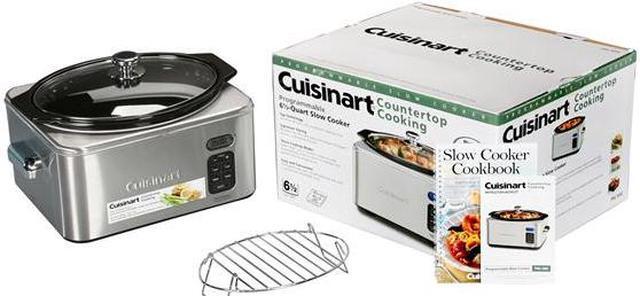 Alt view image 7 of 7 - Cuisinart PSC-650 Silver 6.5 Qt. 6.5-Quart Programmable Slow Cooker
