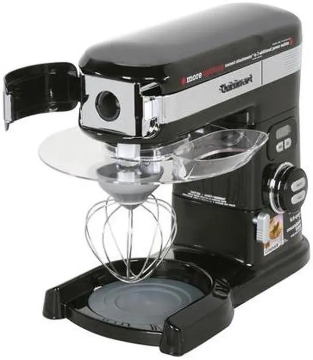 Alt view image 6 of 9 - Cuisinart 5.5 Quart Stand Mixer (Black) - Sm-55bk