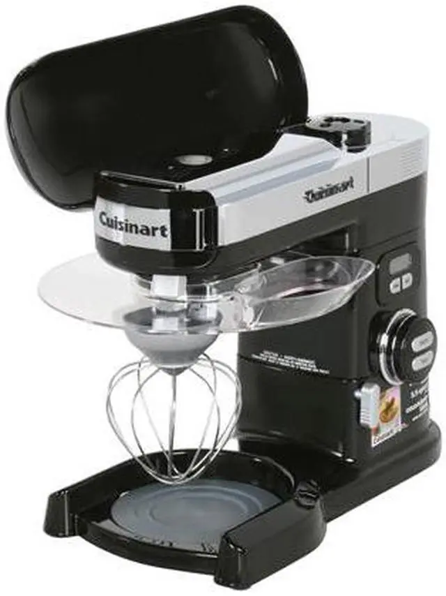 Alt view image 7 of 9 - Cuisinart 5.5 Quart Stand Mixer (Black) - Sm-55bk