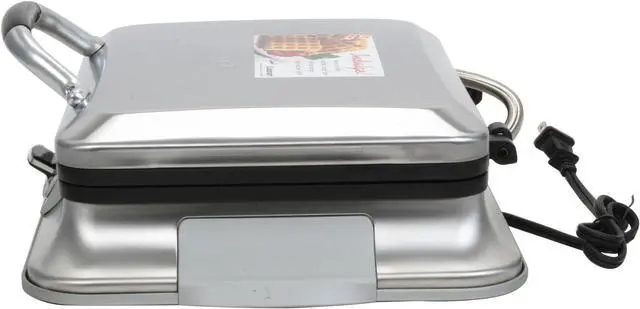 Alt view image 2 of 13 - Cuisinart WAF-6 Stainless Steel Traditional Waffle Iron