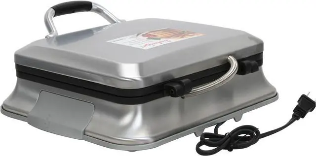 Alt view image 3 of 13 - Cuisinart WAF-6 Stainless Steel Traditional Waffle Iron