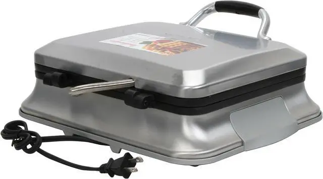 Alt view image 6 of 13 - Cuisinart WAF-6 Stainless Steel Traditional Waffle Iron