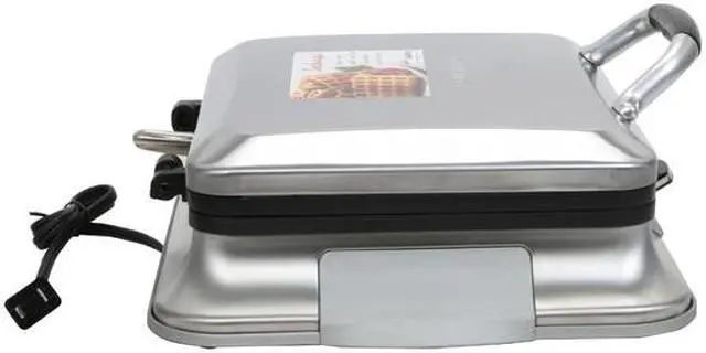 Alt view image 7 of 13 - Cuisinart WAF-6 Stainless Steel Traditional Waffle Iron