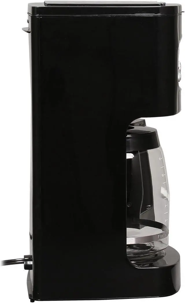Alt view image 3 of 7 - Cuisinart DCC-1100BK 12-Cup Programmable Coffeemaker, Black
