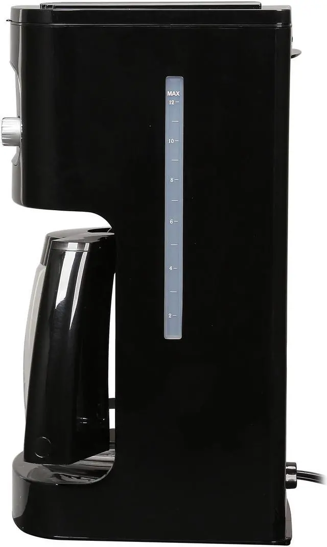 Alt view image 5 of 7 - Cuisinart DCC-1100BK 12-Cup Programmable Coffeemaker, Black