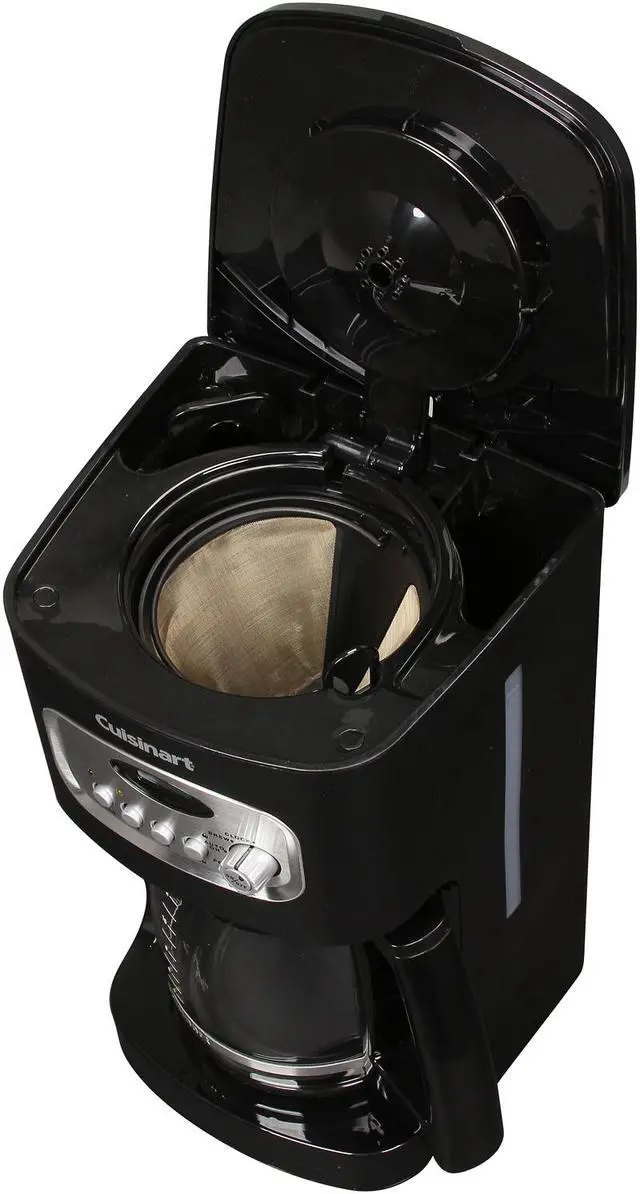 Alt view image 6 of 7 - Cuisinart DCC-1100BK 12-Cup Programmable Coffeemaker, Black