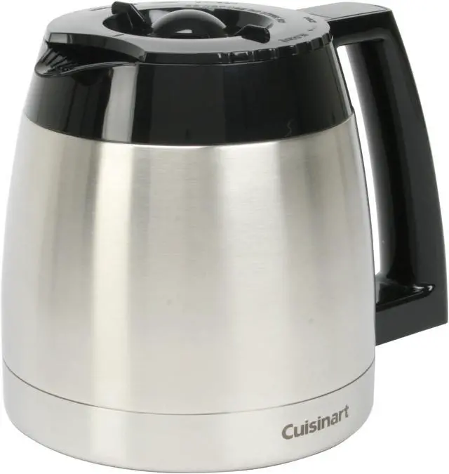 Alt view image 7 of 10 - Cuisinart DGB-650BC Chrome Grind-and-Brew Thermal 10-Cup Automatic Coffeemaker