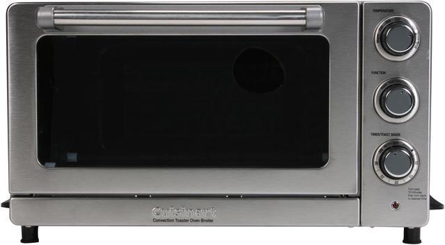 Alt view image 2 of 6 - Cuisinart TOB-60 Stainless Steel Toaster Oven Broiler with Convection