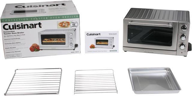 Alt view image 6 of 6 - Cuisinart TOB-60 Stainless Steel Toaster Oven Broiler with Convection