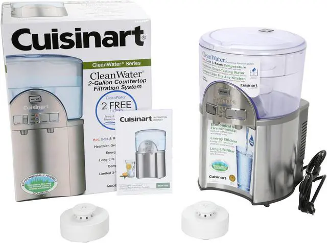 Alt view image 6 of 6 - Cuisinart WCH-1500 CleanWater Countertop Filtration System