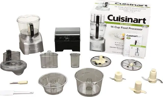 Alt view image 8 of 8 - Cuisinart FP-14DC Die-Cast Elite Collection 14-Cup Food Processor
