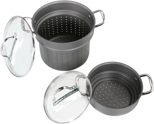 Alt view image 4 of 11 - Cuisinart 66-17 Chef's Classic 17-Piece Cookware Set Nonstick Hard-Anodized
