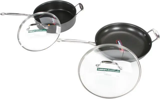 Alt view image 8 of 11 - Cuisinart 66-17 Chef's Classic 17-Piece Cookware Set Nonstick Hard-Anodized