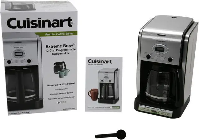 Alt view image 6 of 6 - Cuisinart Extreme Brew 12 Cups Programmable Coffeemaker DCC-2650