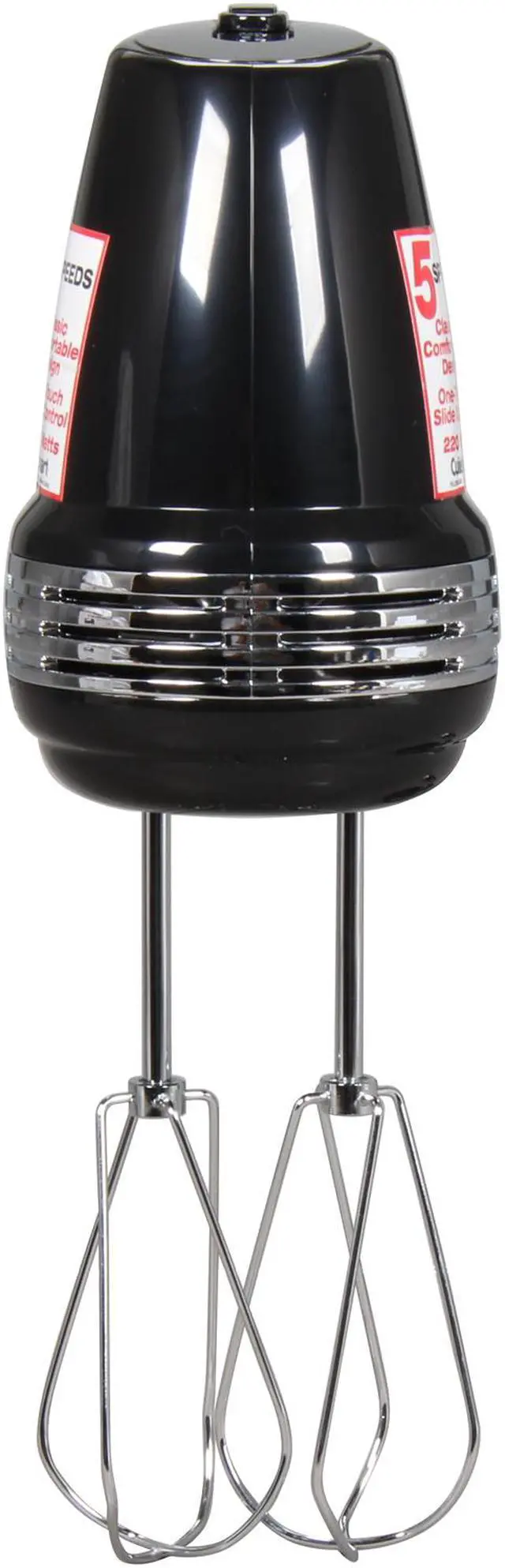 Alt view image 2 of 6 - Cuisinart HM-50BK Power Advantage 5-Speed Hand Mixer, Black