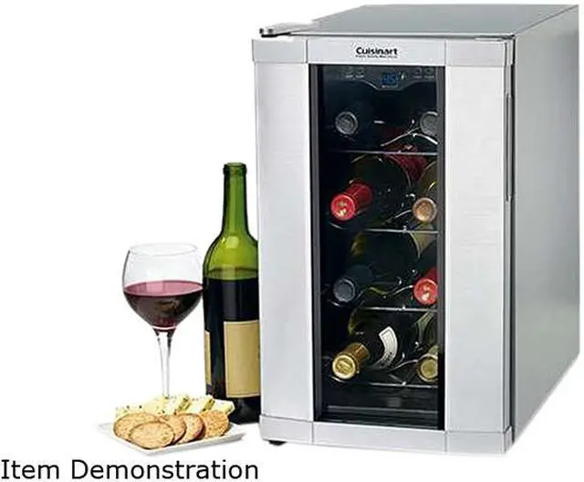 Main image of Cuisinart 8 Bottle Private Reserve Wine Cellar, Silver CWC-800