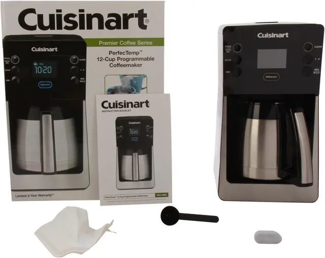 Alt view image 6 of 6 - Cuisinart DCC-2900 Black Perfec Temp 12-Cup Thermal Coffeemaker