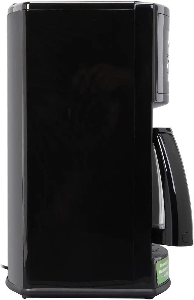 Alt view image 3 of 7 - Cuisinart DCC-500 12-Cup Programmable Coffeemaker, Black