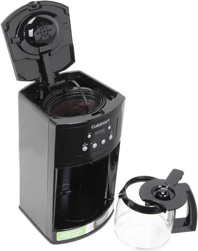 Alt view image 6 of 7 - Cuisinart DCC-500 12-Cup Programmable Coffeemaker, Black