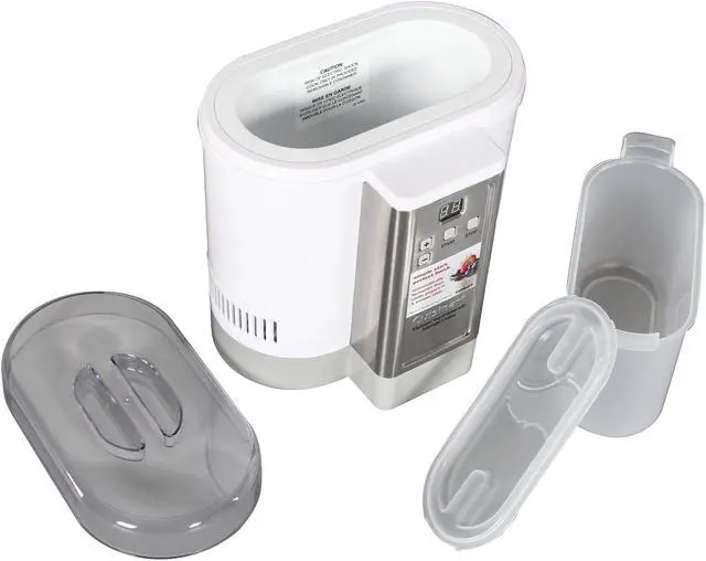 Alt view image 7 of 8 - Cuisinart CYM-100 Electronic Yogurt Maker with Automatic Cooling