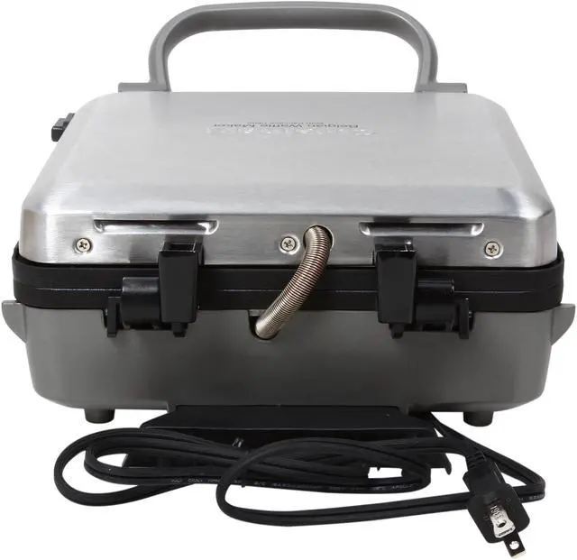 Alt view image 5 of 8 - Cuisinart WAF-300 Stainless Steel Square Belgian Waffle Maker