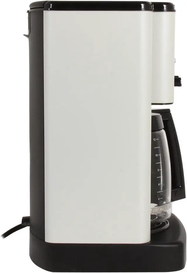 Alt view image 5 of 7 - Cuisinart DCC-1200W White Brew Central 12-Cup Programmable Coffeemaker