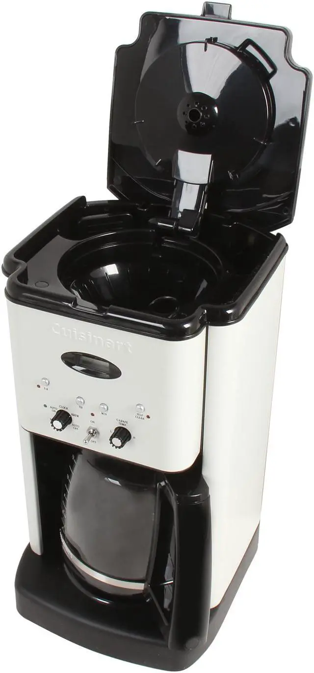 Alt view image 6 of 7 - Cuisinart DCC-1200W White Brew Central 12-Cup Programmable Coffeemaker