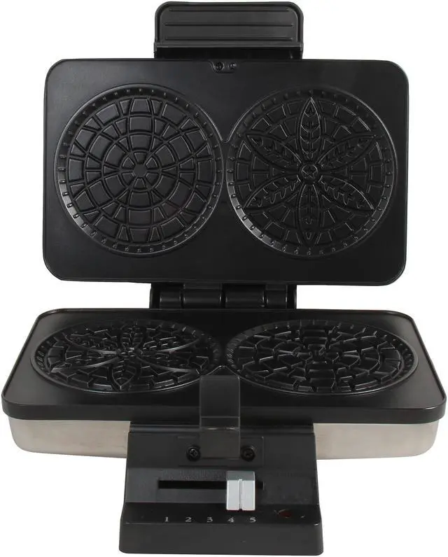 Alt view image 4 of 7 - Cuisinart WM-PZ2 Stainless Steel Pizzelle Press