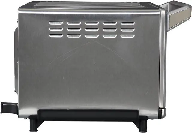 Alt view image 3 of 6 - Cuisinart TOB-260 Stainless Steel Dual Cook Speed Convection Toaster Oven Broiler