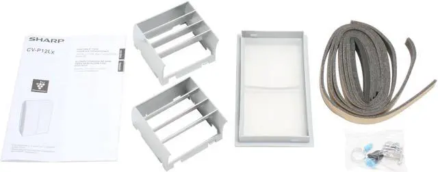 Alt view image 8 of 8 - SHARP CVP12LX 11,500 Cooling Capacity (BTU) Portable Air Conditioner