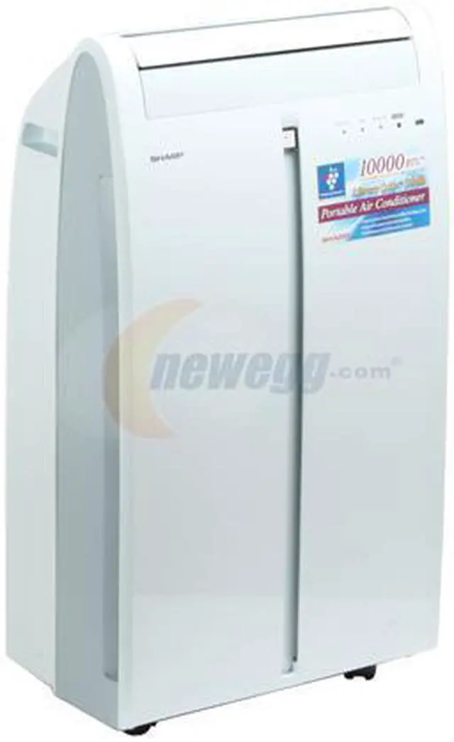 Alt view image 3 of 18 - SHARP CV-P10MC 10,000 Cooling Capacity (BTU) Portable Air Conditioner