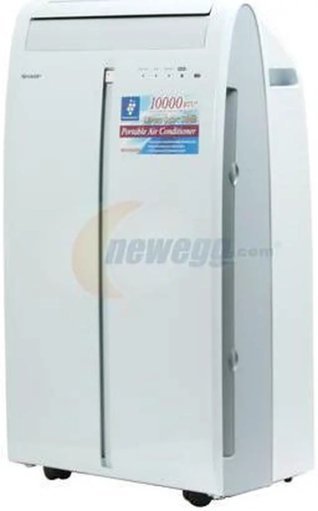 Alt view image 4 of 18 - SHARP CV-P10MC 10,000 Cooling Capacity (BTU) Portable Air Conditioner